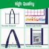 Bulletin Board Poster Art PVC Storage Pocket Chart with Accessories’ Pocket (30.5" x 24.8")