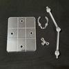 5-50Pcs Clear Action Figure Stand Display Base Holder Support For 1/144 Scale Model Toys Dolls