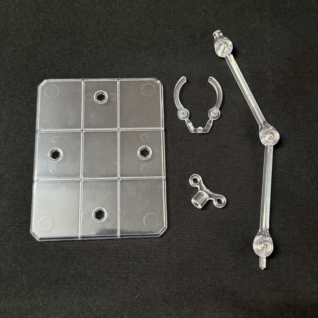 5-50Pcs Clear Action Figure Stand Display Base Holder Support For 1/144 Scale Model Toys Dolls