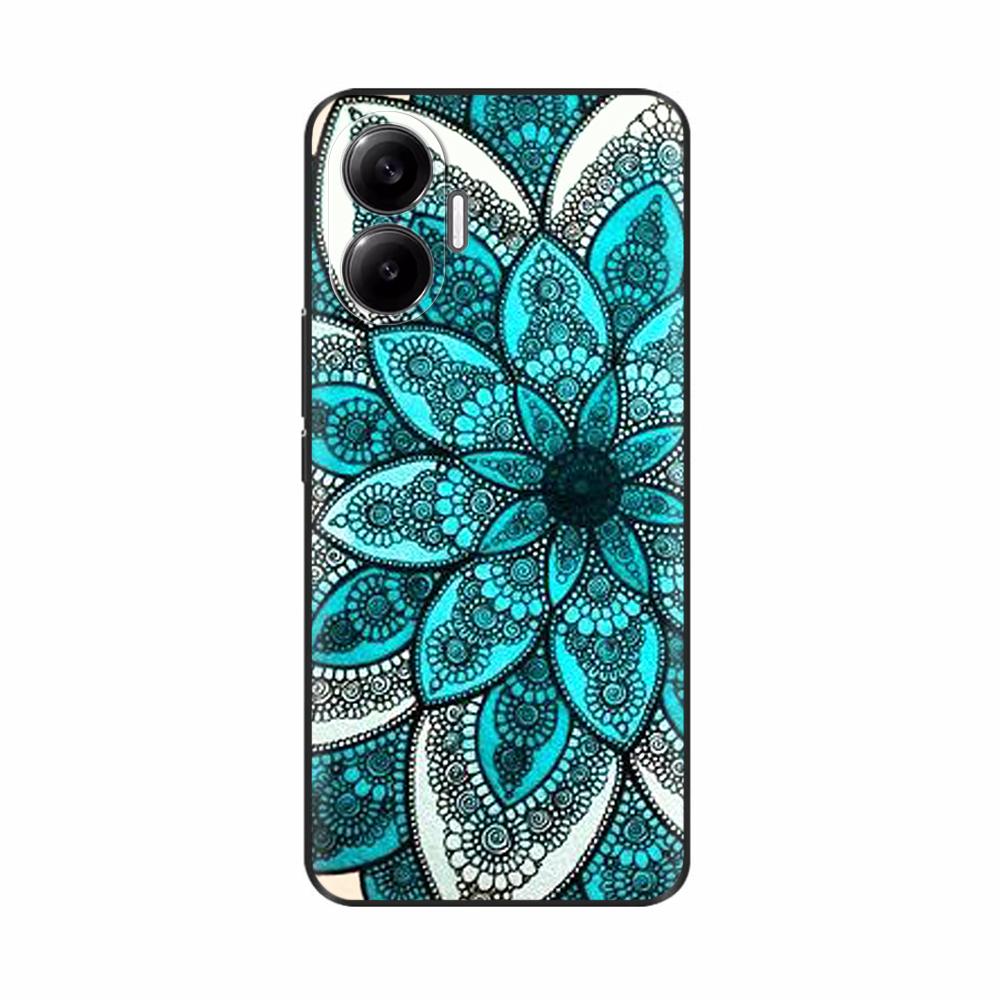 For Xiaomi Poco F7 PocoF7 Phone Cover For Redmi Turbo 4 Pro 5G Case Silicone Cute Love Painted Shockproof Shell Bumper Fundas