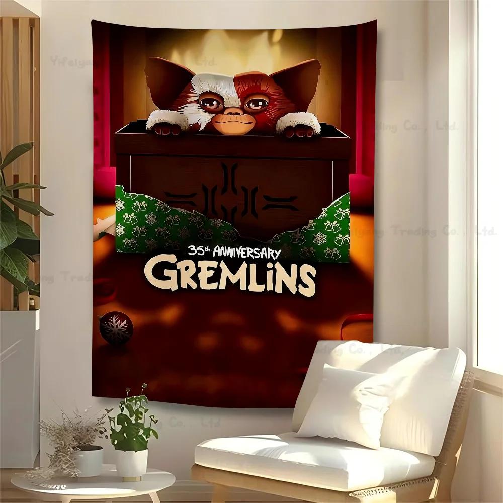 Gremlins Movie Hanging Bohemian Tapestry Hanging Tarot Hippie Wall Rugs Dorm Japanese Tapestry
