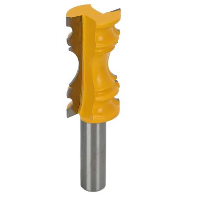 12 Inch Shank Crown Molding Router Bit Forming Milling Cutter Waistline Forming Woodworking Tool