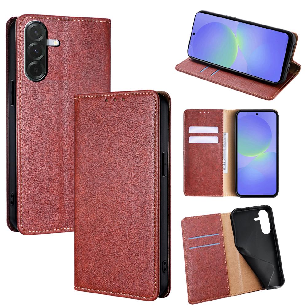 For Samsung Galaxy A36 5G Case Wallet PU Leather Magnetic Auto-Absorbed Phone Cover