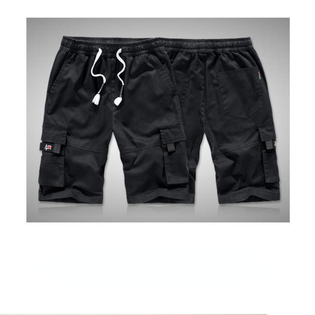 Pantaloncini da uomo Pantaloncini cargo resistenti all'usura per esterni Pantaloncini multitasche ad asciugatura rapida Pantaloni taglie forti Pantaloncini da allenamento per jogging fitness