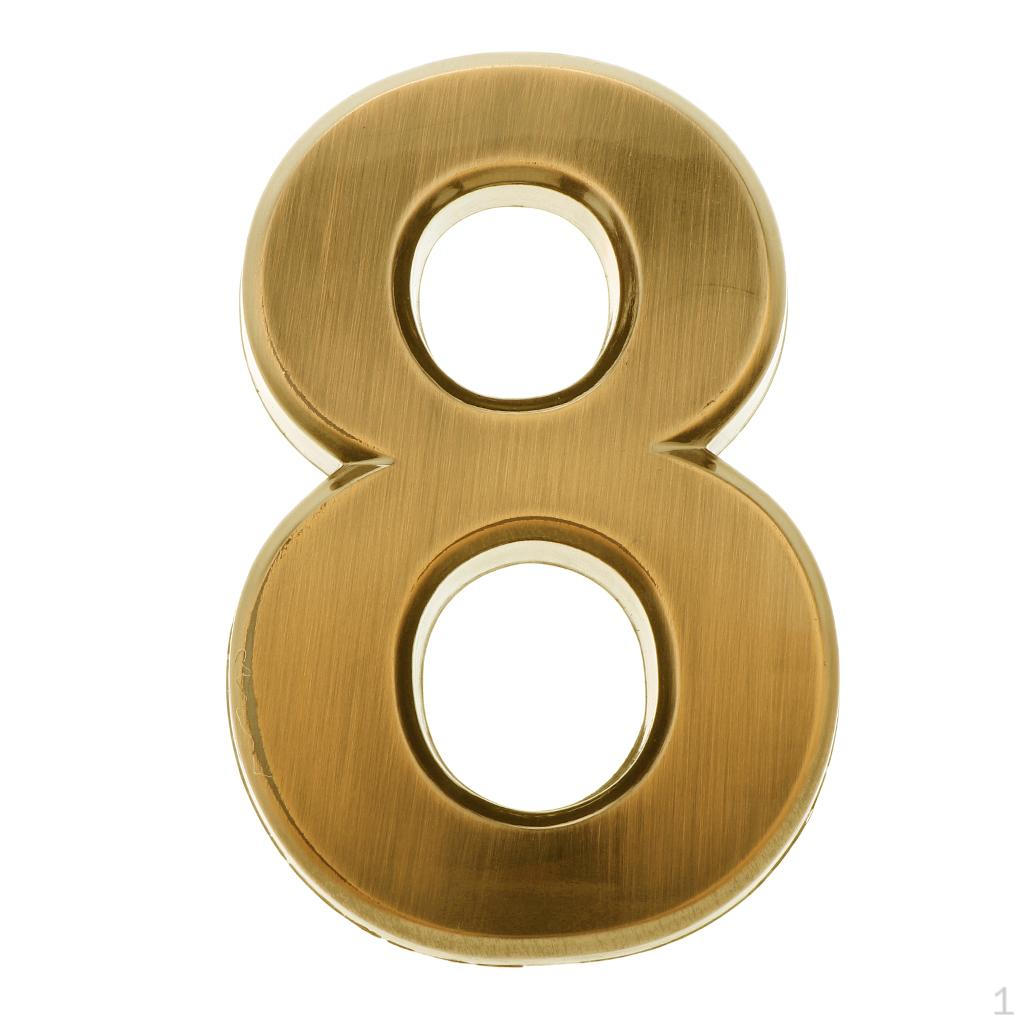 - 0-9 Door Numbers House Address Number Sign