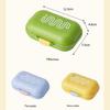 Dopamine Portable Soap Dish with Lid - Ideal for Travel and Dorms