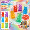 Aufblasbares Süßigkeitenbär-Spielzeug PVC Transparente Farbe Innendekoration