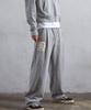 AMOU D-Star One Tuck Sweat Pants Gray