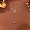 Womens Jewelry Water Drilling Zirconic Ring Hand Chain For Party And Gift