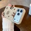 Leopard Print Bow Phone Case For IPhone 17 13 16 Pro 11 15 12 14 Pro Max 14 Plus 16e Shockproof Cover Silicone Soft Fundas