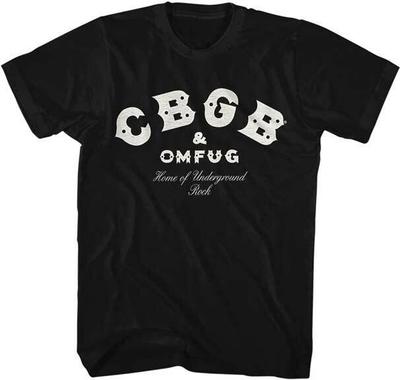 CBGB & OMFUG Home Of Underground Rock Logo Herren T-Shirt Musik Merch Unisex T-Shirt