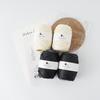 Raw wool knitting kit Monotone knitted shoulder bag #20-10