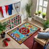 2026 New Style Illuminati All-Seeing Eye Carpet Rug for Living Room Bedroom Home Sofa Decoration,Kids play Non-slip Floor Mat