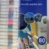 24 Colors Acrylic Paint Markers Waterproof Vibrant Colors For Art Creation Diy Crafts Drawing School Projects