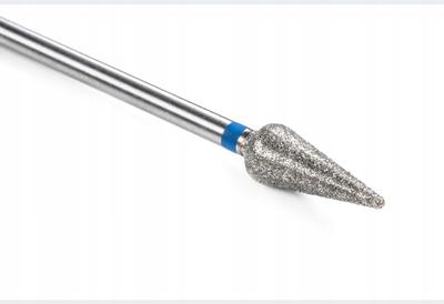 Staleks Frez Diamentowy Gruszka Niebieski 4/12 Mm Fa100B040/12