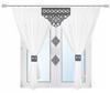 Modern Curtain K18 Living Room Bedroom Lambrequin AŻUR Glamur 300x150