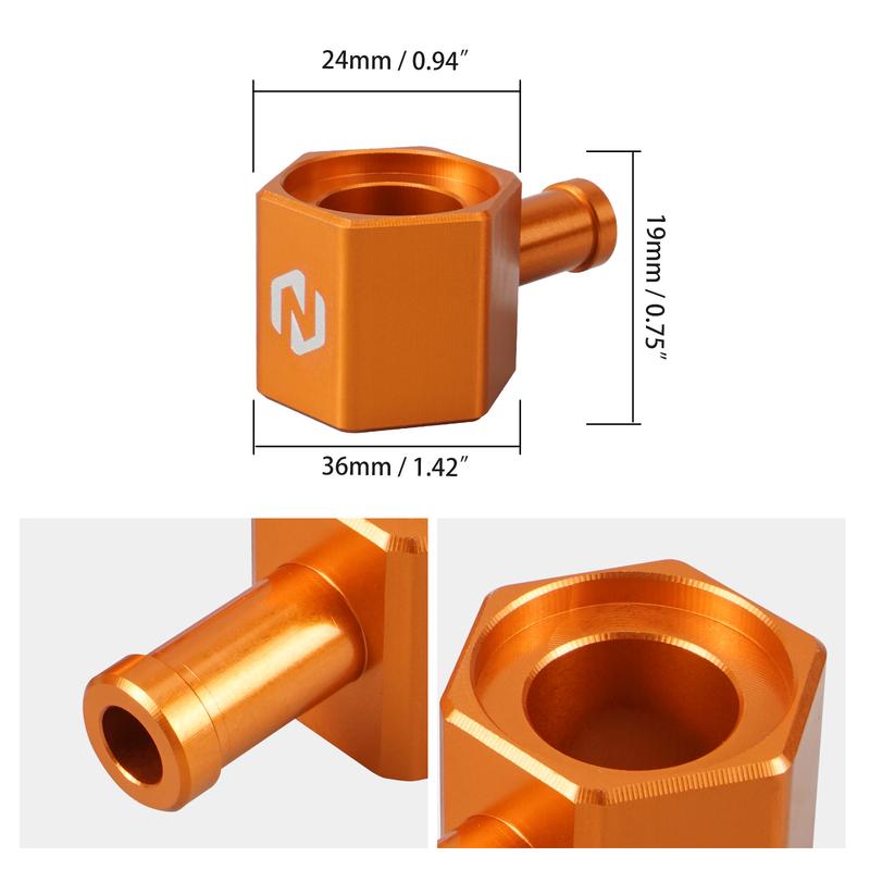 NICECNC For KTM EXC 300 EXCF 350 XCFW 500 - EXC 300 TPI SXF 450 XC 300 XCF 250 6Days - Fuel Line Tank Connector