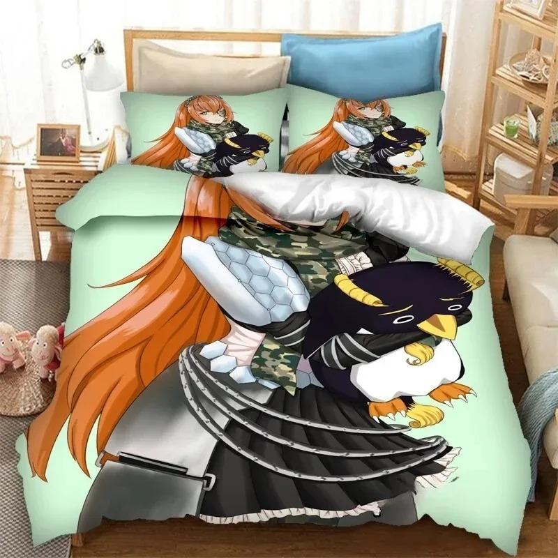 

Fashion 3D Printed Anime Overlord Beding Set Bedrom Soft Modern Bedspreads Comefortable Soft Duvet Cover Comfortable Quilt Cover And Pilowcase 120*200cm Single