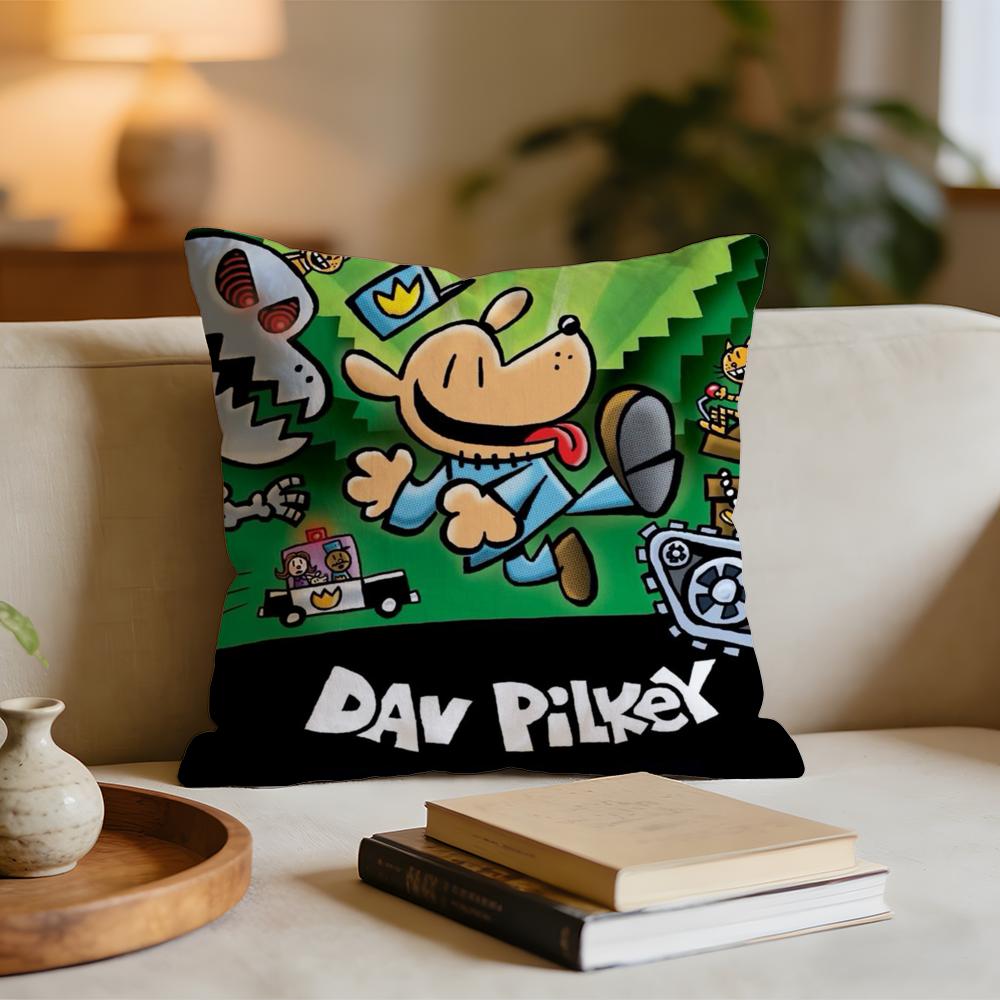

Comic Cartoon Dogmans Cushion Cover Short plush pillowcase for bed sofa carwashable 30x30cm
