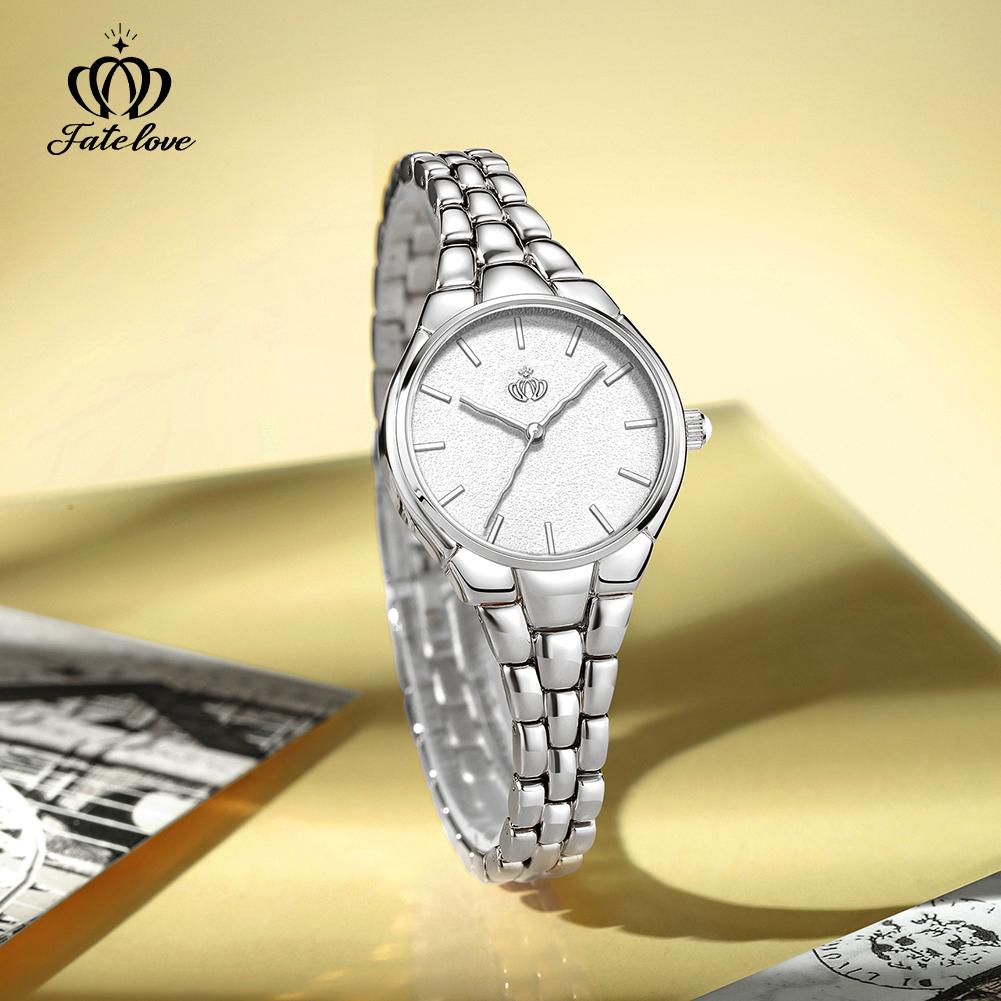 Fate Love brand new fashionable niche three-dimensional dial quartz watch waterproof women's watch women's watch 914