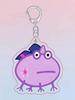 1pc My Little Pony Cute,Funny Frog Acrylic Keychain, Character Twilight Sparkle, Rainbow Dash, Pinkie Pie, Fluttershy, Suitable For Keys, Decorations,