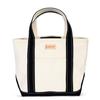 Ship and Rock Basic Tote Made In Japan Canvas Tote Bag for Women by Iwafune Canvas (Black) - Small,