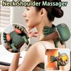 Bionic Neck Shoulder Massager Kneading Massager 3 Level Modes Neck Cervical Waist Leg Body Muscles Massage Pillow