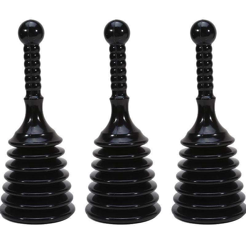 Suction Cup Plunger Sink Drain Cleaner Toilet Brush Toilet Accessories Household Powerful Sink Drain Pipeline Dredger Cup Piston