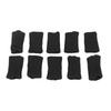 10Pcs Sport Finger Protectors Support Finger Brace Elastic Thumb Sves for Playing Basketball Sports