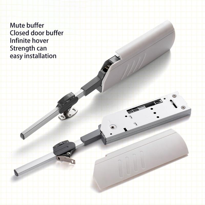 Hydraulic Support Rods Wardrobe Cabinet Doors Buffer Air Support Heavy-duty Pneumatic Rod for Furniture Door Panels