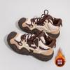 New Autumn and Winter Thick-soled Non-slip and Warm High-top Cotton Shoes Versatile Sports Retro Cold-proof Increase