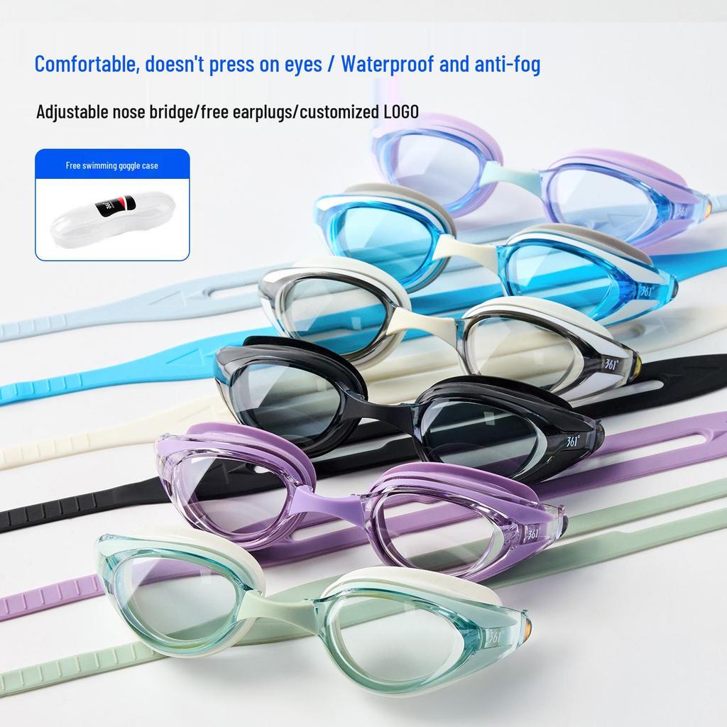 Unisex High-Definition Waterproof Anti-Fog Swimming Goggles, Pool Equipment 2025
