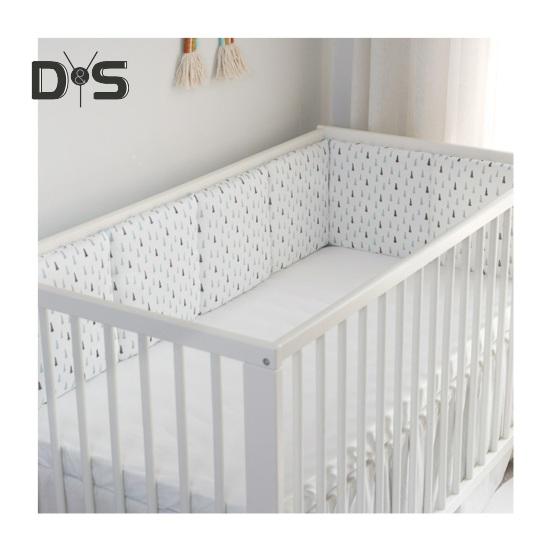 6-teilige Krippeneinlage zum Zahnen, 11,8 x 11,8 Zoll, Antikollisions-Babybett-Stoßstangenpolster, Krippenseitenschutz, Kinderbettschienenschutz