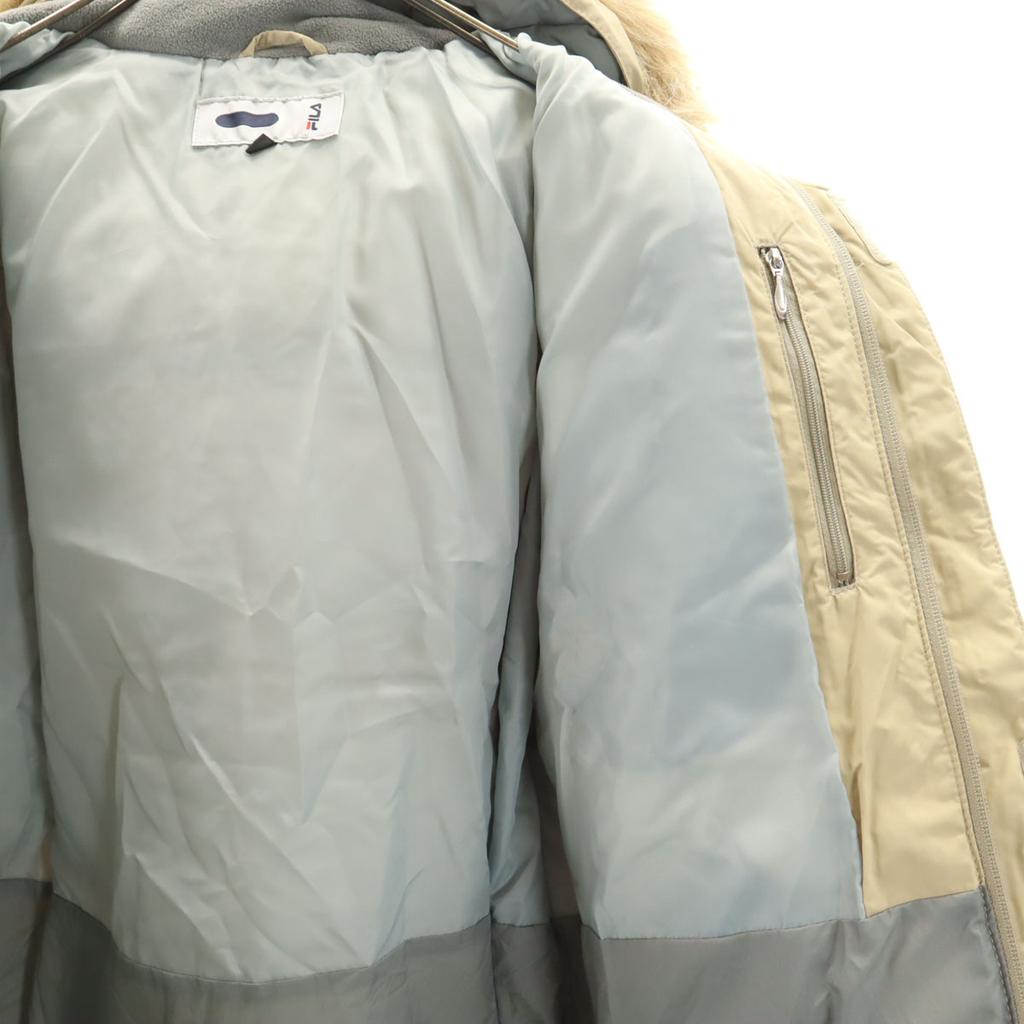 FILA snow board Wear Setup LL Beige Skiing Women Used