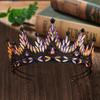 Luxurious Hair Hoop Girl Birthday Party Elegant Pageant Water Drop Crystal Girl Wedding Costume Headwear