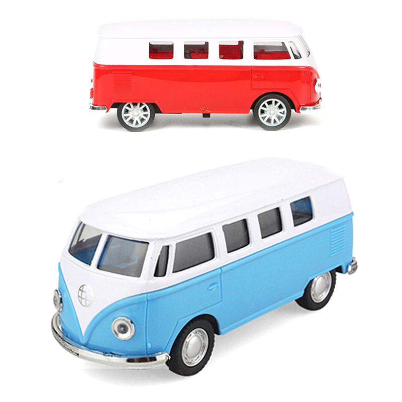 1:32 Bus Alloy Diecasts Toy Pull Back Car Models Metal Vehicles Classical Buses Pull Back Collectable Toys For Children Gifts