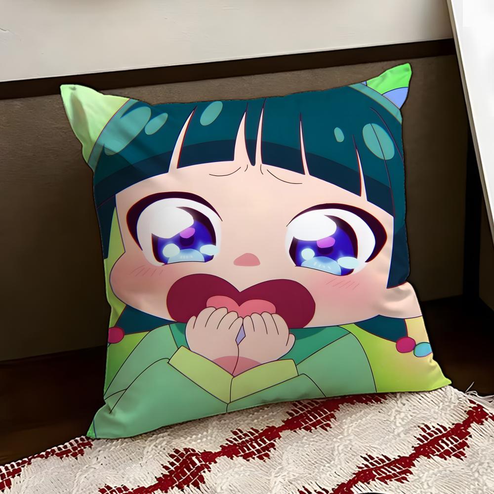 The AApothecary Diaries Anime Cushion Cover Reversible Soft Durable Pillow Cover Home  Car MultiScene Use for Daily Comfort