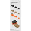 EDC-Werkzeugkasten, Outdoor-Camping-Überlebensset, stoßfester, wasserdichter Koffer, versiegelte Box, Aufbewahrungsbox für Outdoor-Überlebenssets, Angeltasche