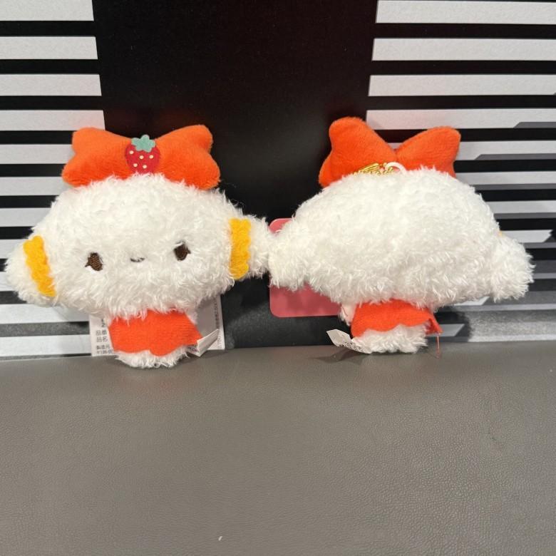 Cogimyun Strawberry Cartoon Plush Hanging Toy Keychain Backpack Accessories