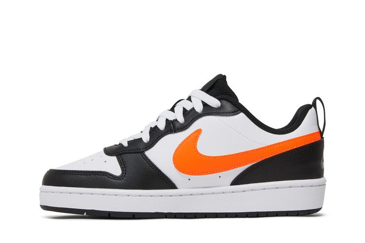 Kids' Sneakers Nike Court Borough Low 2 GS 'White Black Orange'