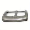 2pcs 40mm Zinc Alloy Men's Casual Belt Buckle End Bar Heel Bar Buckle Single Pin Half Buckle for Leather Craft Jeans Webbing