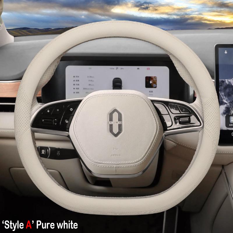 

D Type Car Steering Wheel Cover Wrap For SERES AITO M5 M7 2026 2026 2026 Ultra Thin Anti-slip Sweat Proof