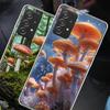 Fungal Aesthetics Phone Case for Samsung A54 A57 A37 A17 A14 A15 A12 A24 A34 A55 A35 A25 A52S A07 A05S A04S A22 A32 A72 Galaxy N