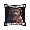 Guten Morgen Ganz Dnnes Eis Pillow Covers Merchandise Soft Cushion Cover Decorative Pillow Case Cover Home Multi-Size