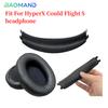Coussinet de Bandeau de Remplacement pour HyperX Cloud Flight S Coussin Éponge pour Oreillettes/Coussinets d'Oreilles Pièces de Rechange