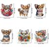 6Pcs Acrylic Diamond Painting Fridge Magnets DIY Diamond Painting Magnets Kit for Refrigerator Mailbox Decor