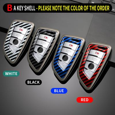 Alloy Car Remote Key Case Cover Protect Shell Bag For BMW X1 X3 X4 X5 F15 X6 F16 G30 7 Series G11 F48 F39 520 525 G20 118i 218i