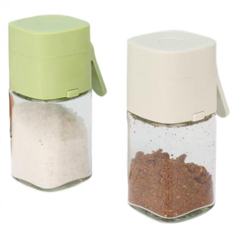 Quantitative Press-Type Salt Dispenser Set