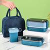 Japanese Style Microwavable Double-Layer Bento Box