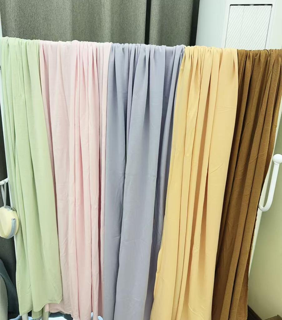 High Quality Muslim Head Wrap Stretchy Scarf Premium Jersey Modal Cotton Hijab Netherlands Women